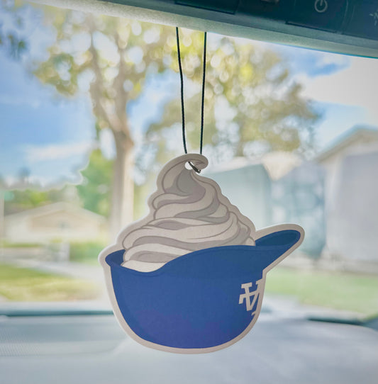 LA Ice Cream Helmet Car Air Freshener