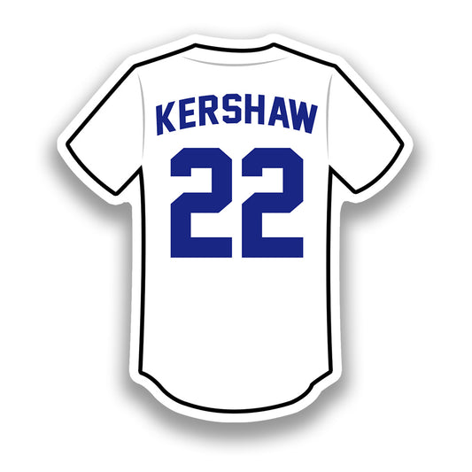 kershaw jersey number